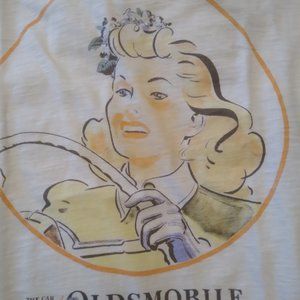 LUCKY BRAND TSHIRT NEW WITH TAGS COTTON OLDMOBILE NOSTALGIC